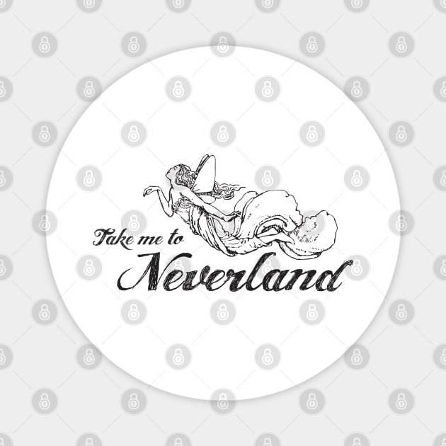 Take me to Neverland Magnet by Suztv